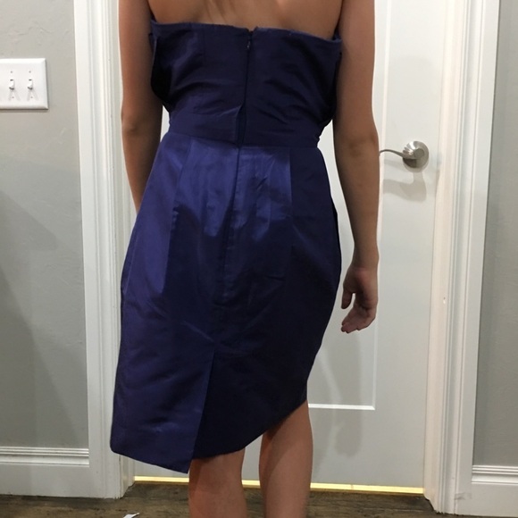 J. Crew Silk Taffeta style 37658 bridesmaid formal party dress - Picture 3 of 8